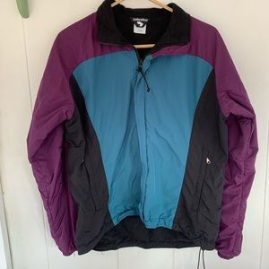 Vintage bellwether color block women’s large made in USA see description